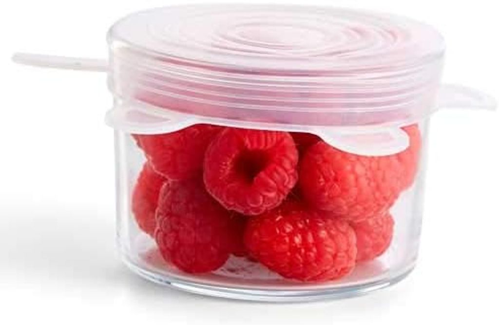 6 Stück Dehnbare Silikondeckel, in verschiedenen Größen Produktbild 6