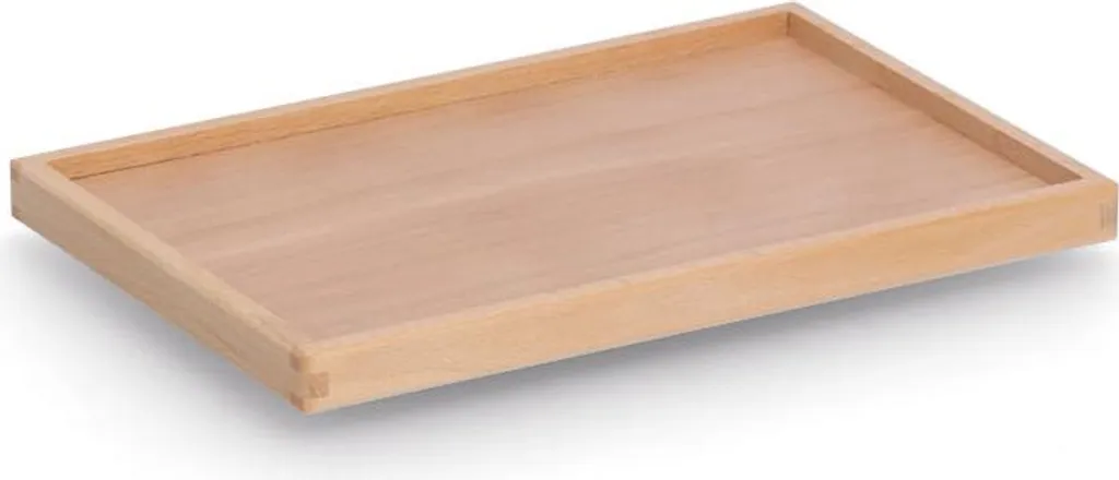 Protégez vos objets avec ce couvercle bois hêtre 30x20cm anti-poussière