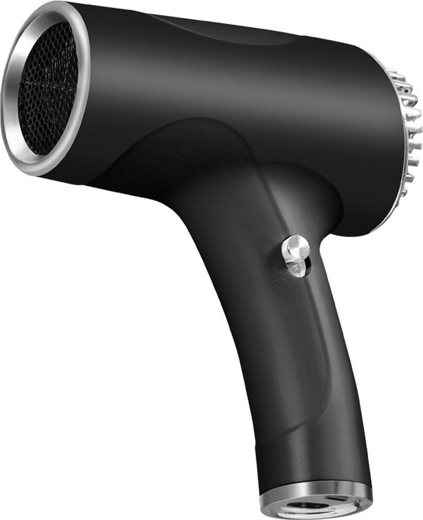 Schnurloser Haartrockner, Haartrockner mit wiederaufladbarem Akku,kleiner kompakter Haartrockner, schnell trocknend für Damen und Herren, 2600 mAh...