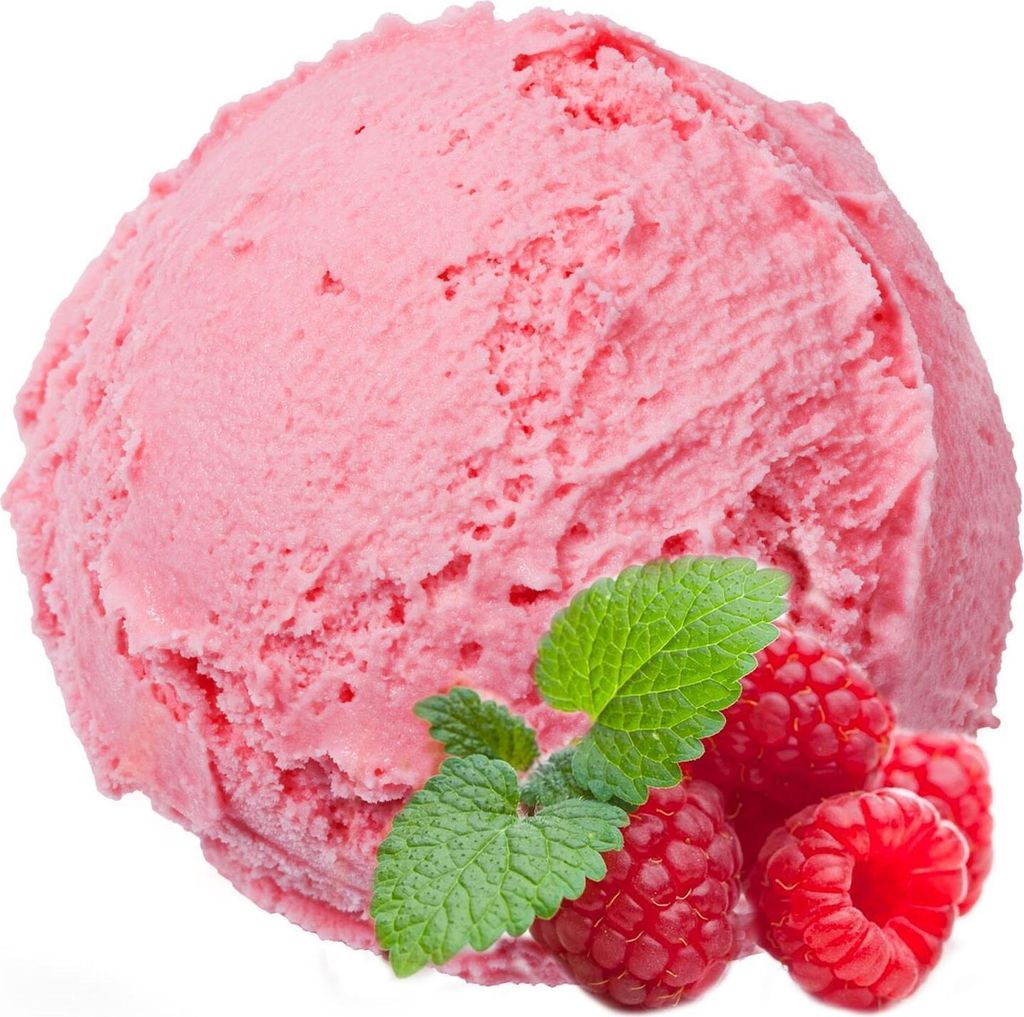 Gino Gelati Himbeere Milcheis Pulver – Cremiges Eis mit intensivem Himbeer-Geschmack | Einfache Zubereitung (333 g)