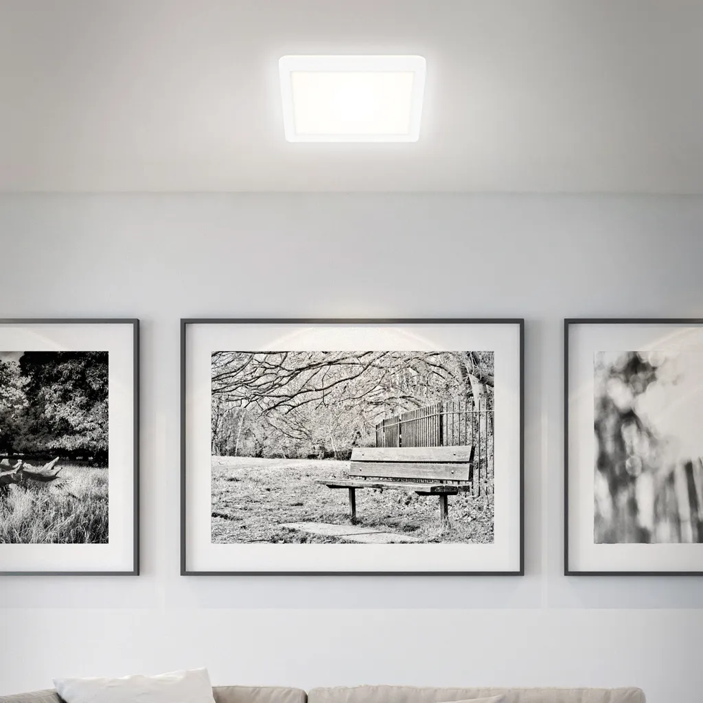Pannello LED 12W 19x19 cm Bianco Neutro - Alta Luminosità 1400 lm - 4