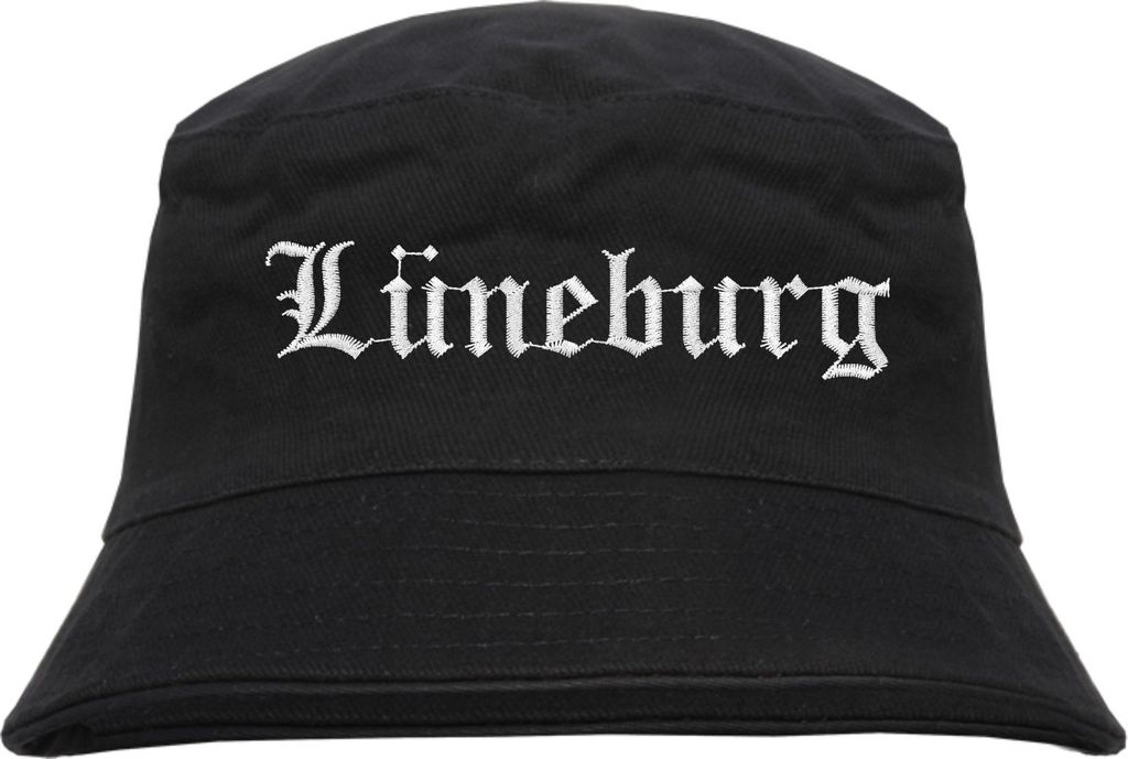 Lüneburg Fischerhut - Altdeutsch - bestickt - Bucket Hat Produktbild 