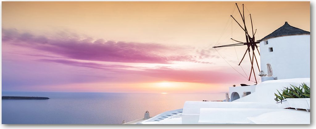 Tulup Glas-Bild Wandbild aus Glas - 125x50 - Wandkunst - Wandbild hinter gehärtetem Sicherheitsglas - Dekorative Wand für Küche & Wohnzimmer ...