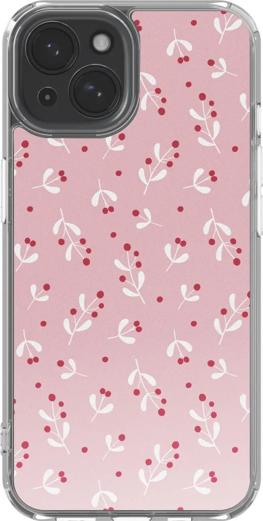 Custodia di design imoshion per iPhone 15 - Berries Blush