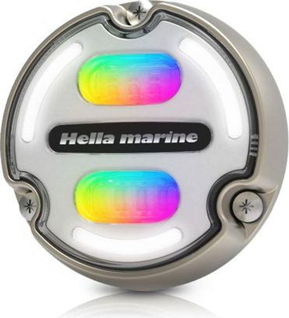 Hella Apelo A2 RGB 30W Bronze/ Weiß Objektivbox