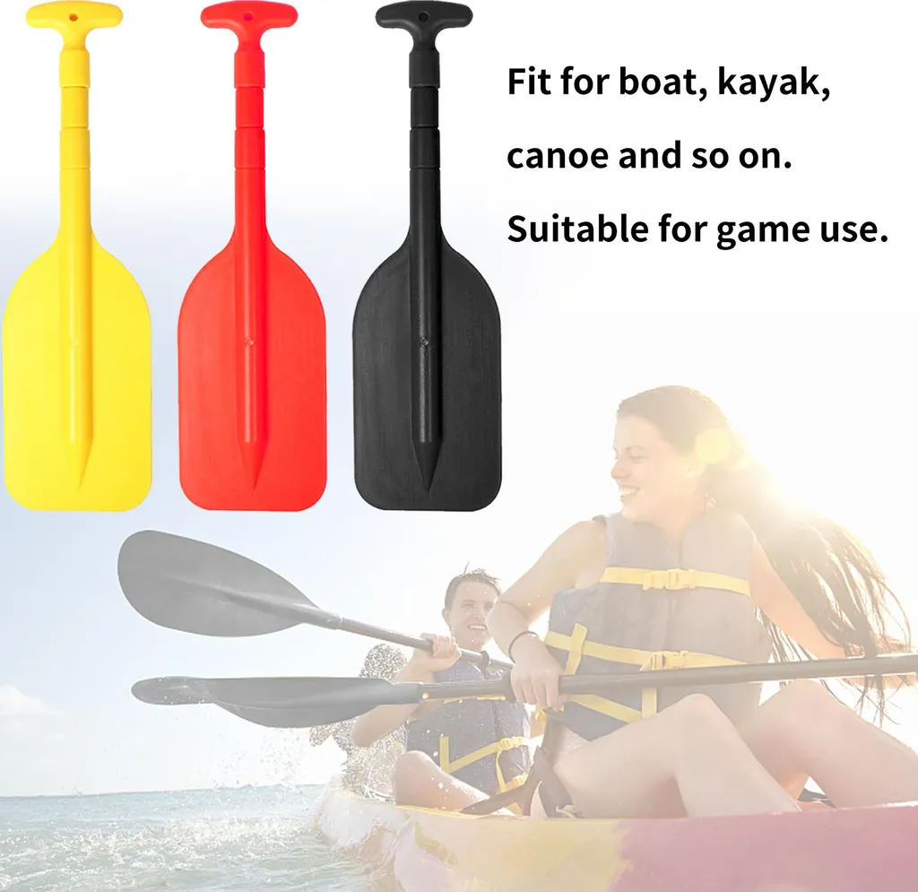 Pagaie aluminium 108 cm rétractable pour kayak et aviron, ultra légère