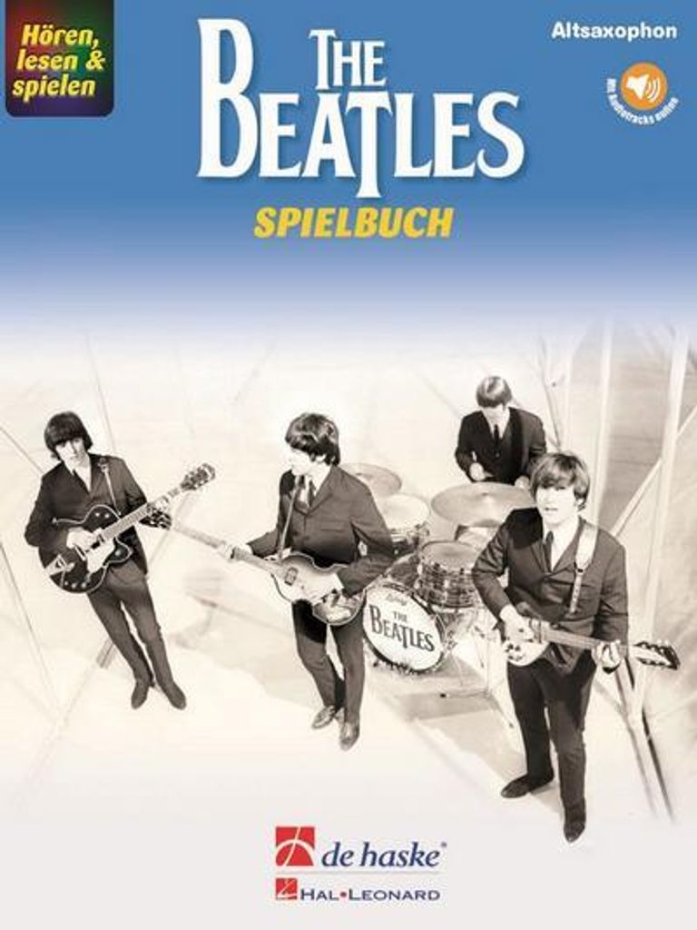 Hören lesen und spielen - The Beatles (+Online Audio)für Altsaxophon