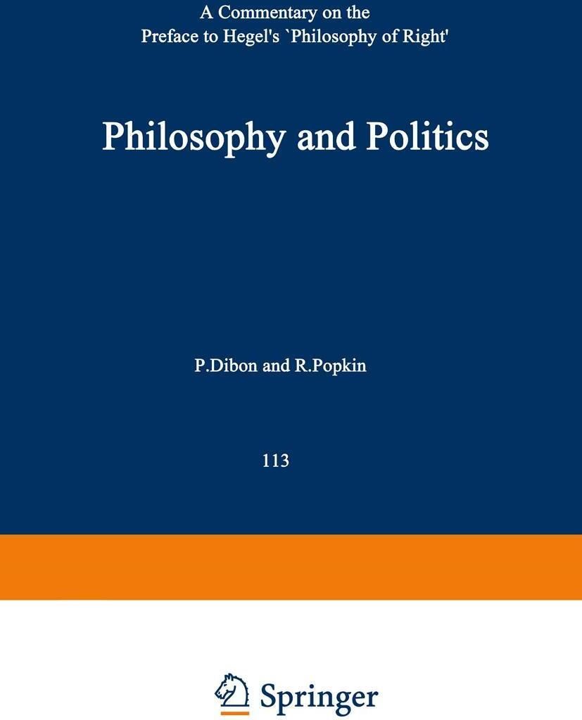 Philosophy and Politics