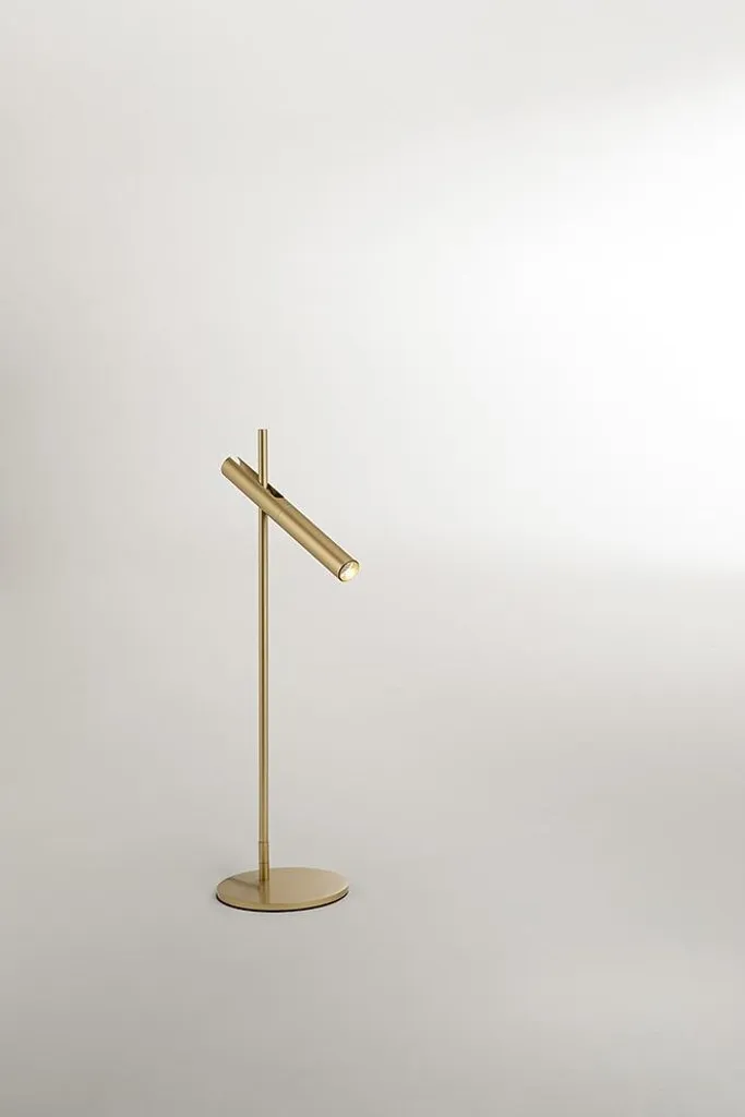 Sniper Perenz: Lampada da Scrivania Oro LED 6W Orientabile Dimmerabile