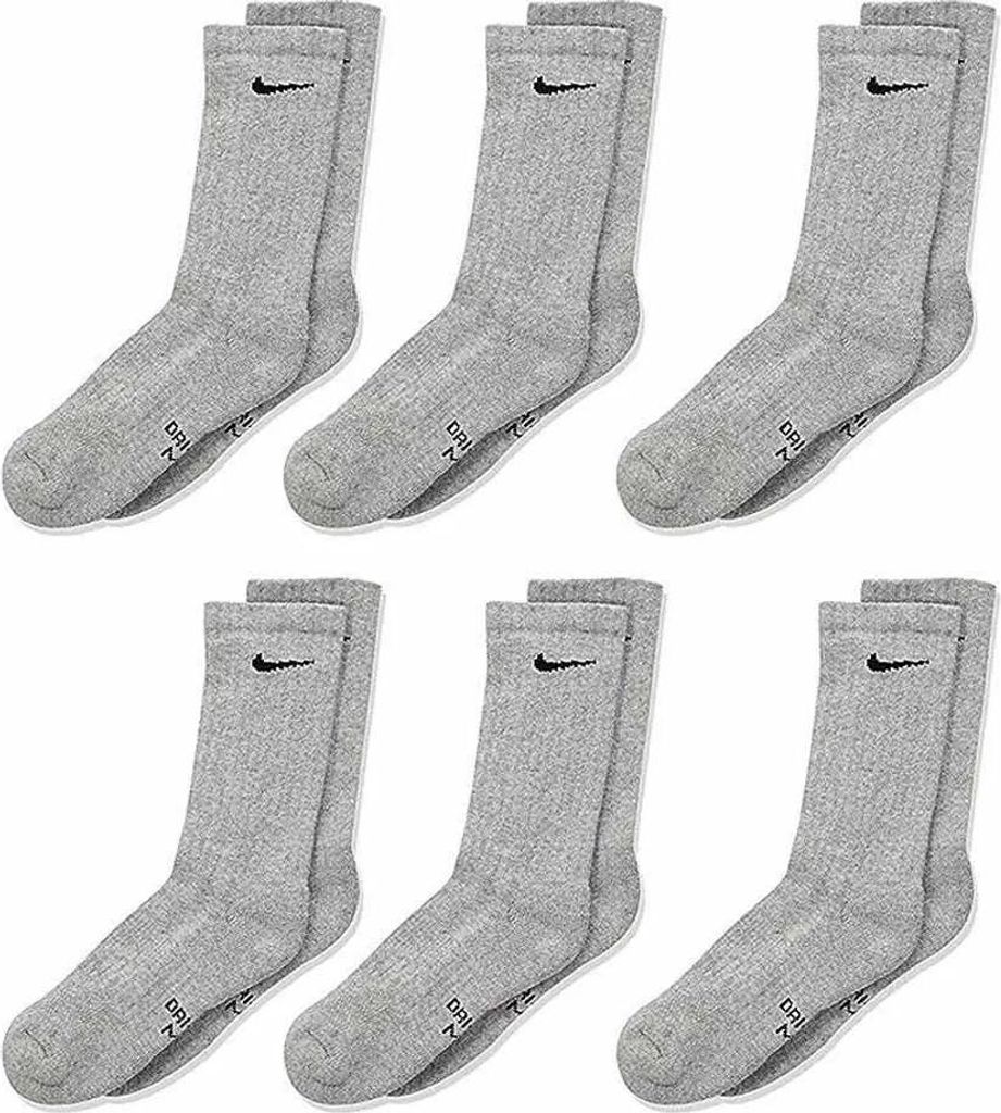 Nike Kids Un0019 Kurze Socken 6 Paare Grau EU 27-35 Grau EU Produktbild 