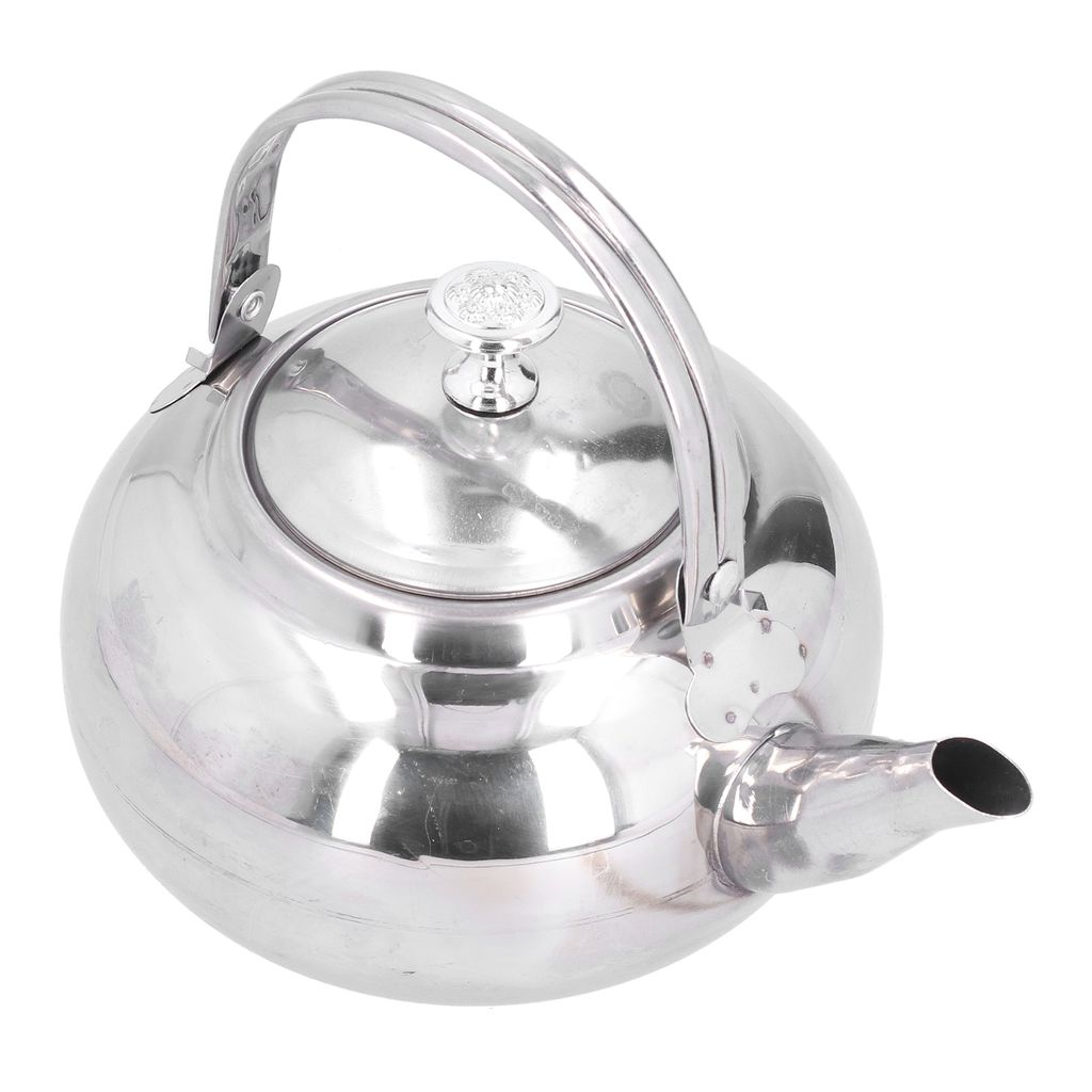Teekessel, Edelstahl, exquisite Teekanne, Kaffeekanne mit Produktbild 