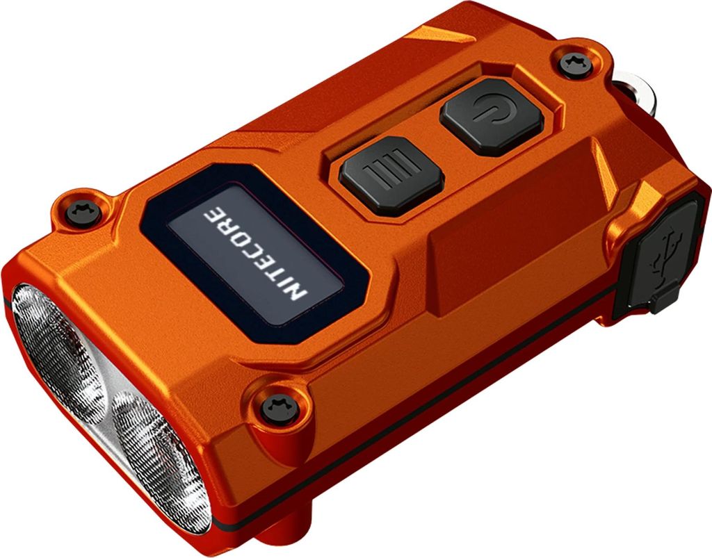 Nitecore TINI3, Latarka brelok, Pomarańczowy, Aluminium, Zdjęcie produktu 