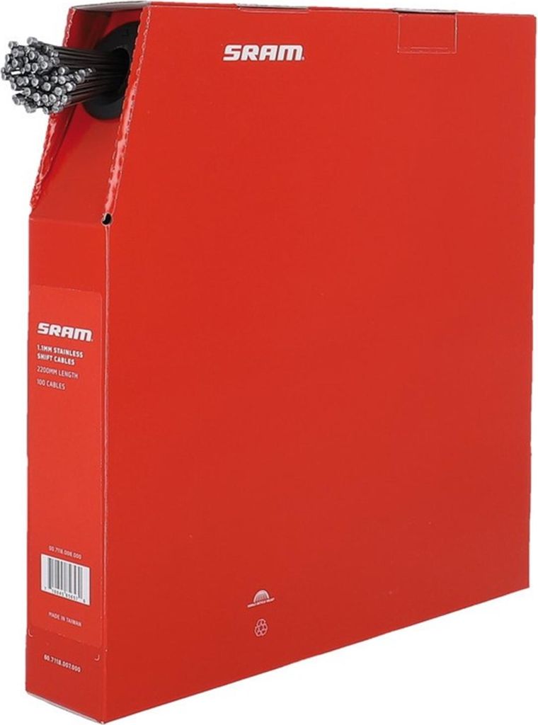 Sram 1.1 Schaltzüge 1Kt/100 Stück silber,2200mm, rostfrei, Produktbild 