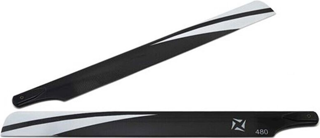 Blade 480mm CF Main Rotor Blades (2)