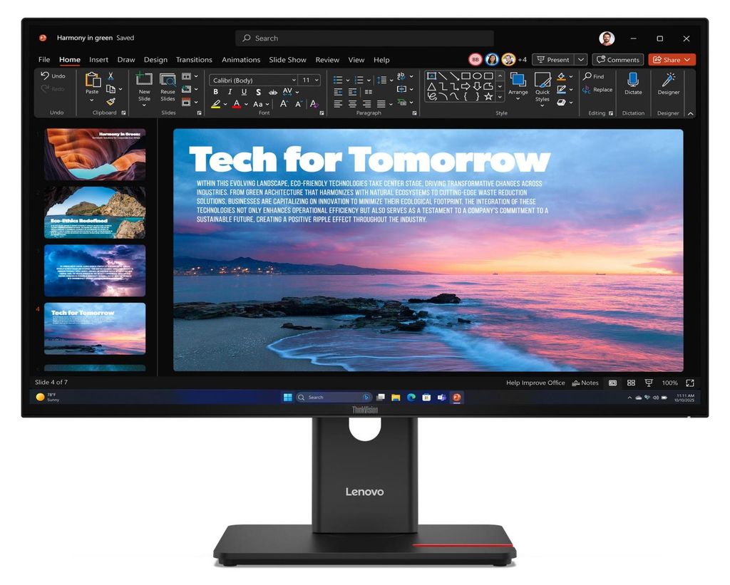 Gaming-Monitor Lenovo 64AAGAT2EU LCD Wide Quad HD 27" 22"