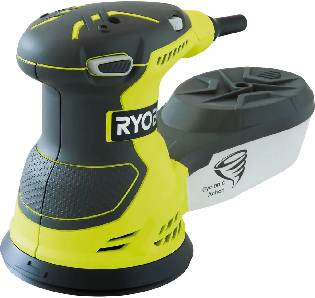 Ponceuse orbitale Ryobi ROS300 idéale pour rénover vos meubles et bois