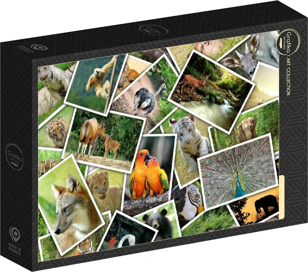 Puzzle 500 pièces Promenade au Zoo Grafika pour adultes et enfants