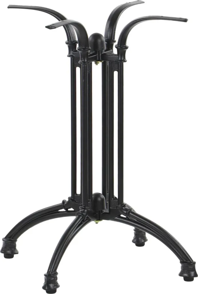 Supporto Tavolo Professionale SH-5028 Ghisa Nera 73cm Contract