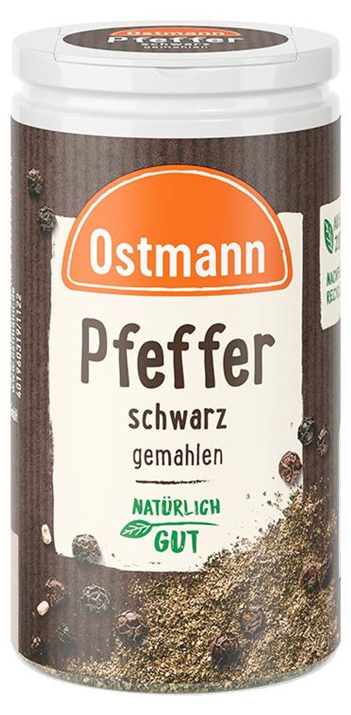 Pfeffer schwarz gemahlen Produktbild 