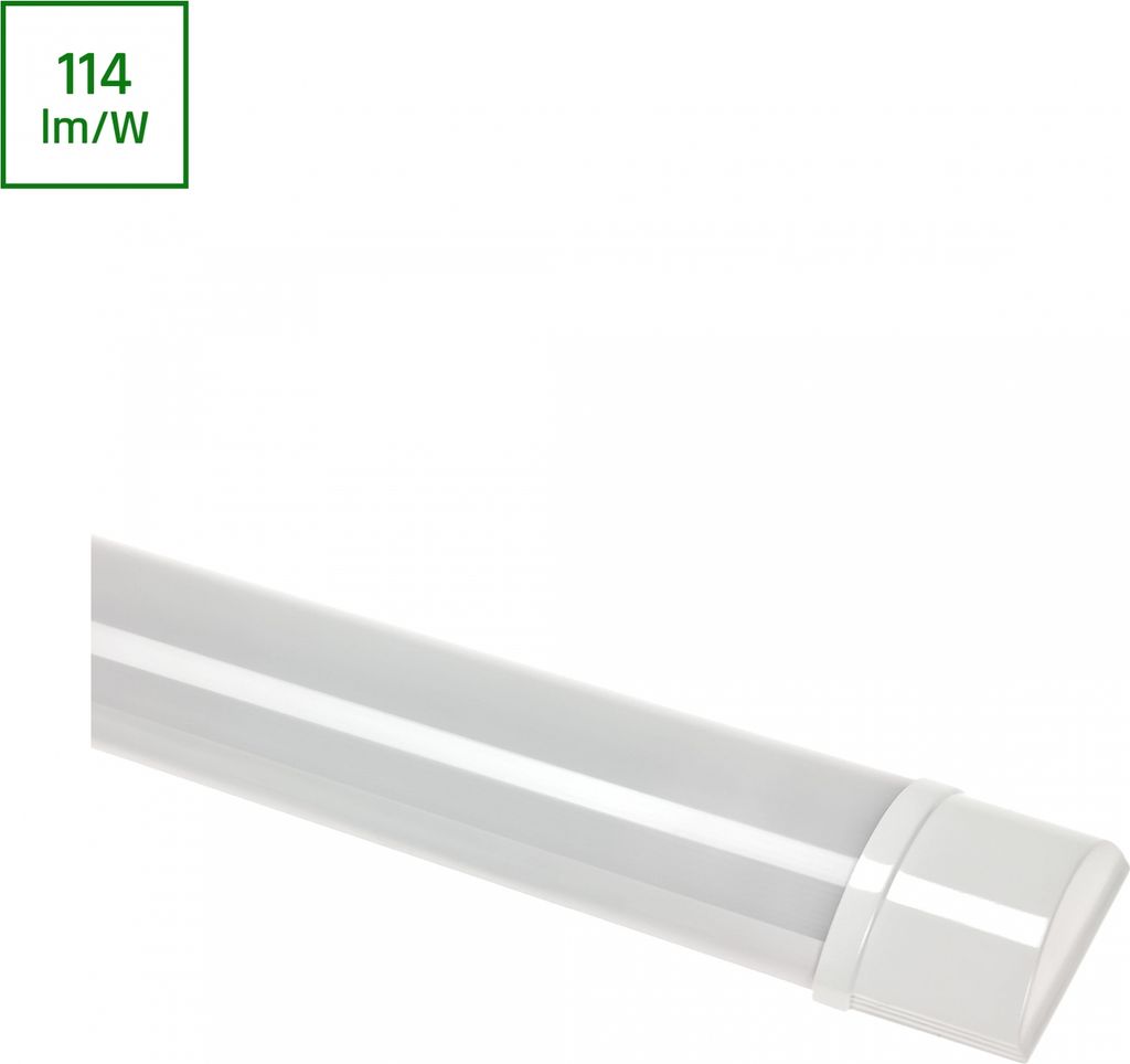 Spectrum LED plafondlamp Viga, wit, 120 cm, IP20, 28W, Productafbeelding 