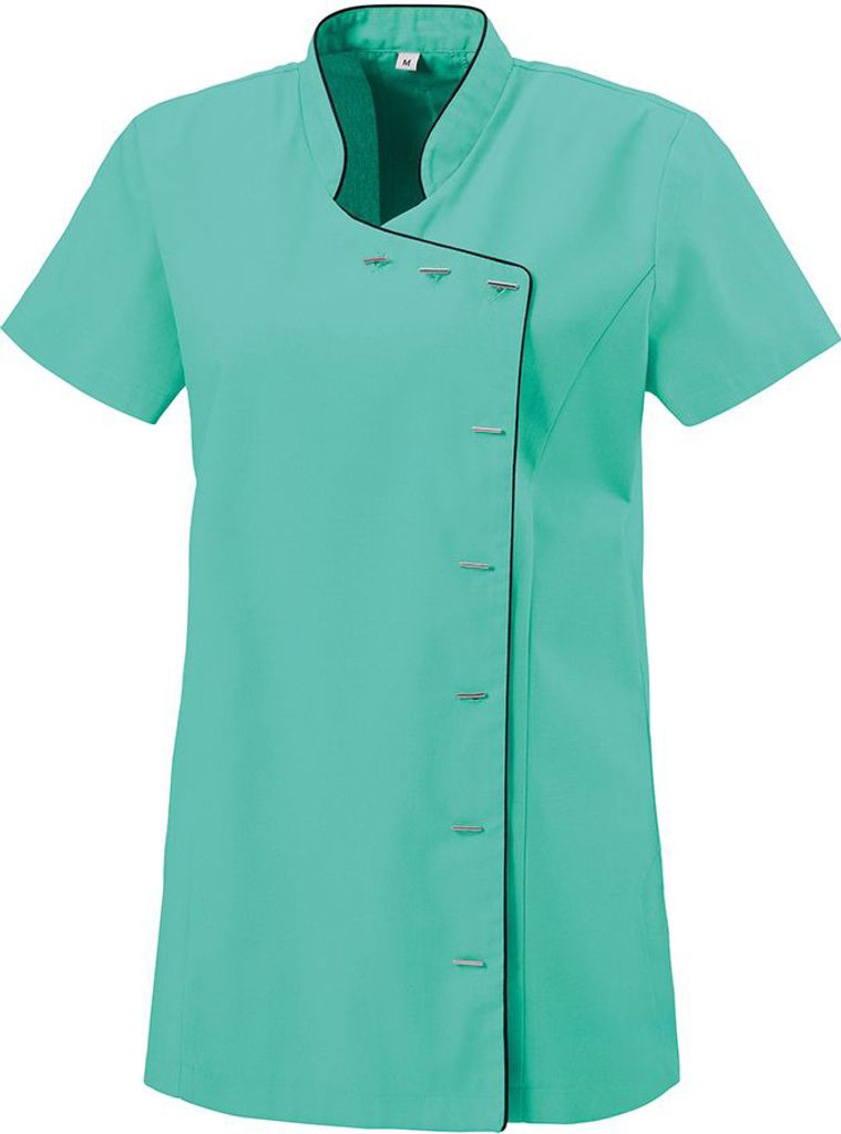 Damen Tunikajacke mit Paspel Grün XXL Produktbild 