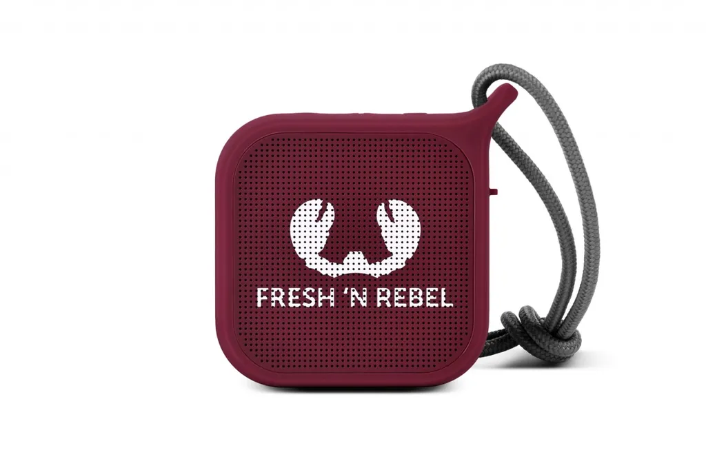 Fresh 'N Rebel Ruby Pack Mono Haut-parleur sans fil rouge Ruby Red