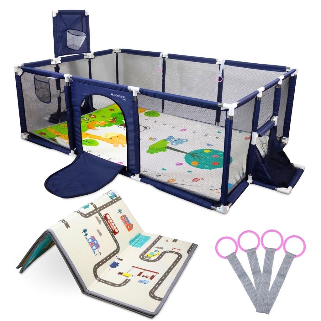Parc bébé Parc de jeux pour enfants Tapis Mobiclinic 90x41 Image du produit 