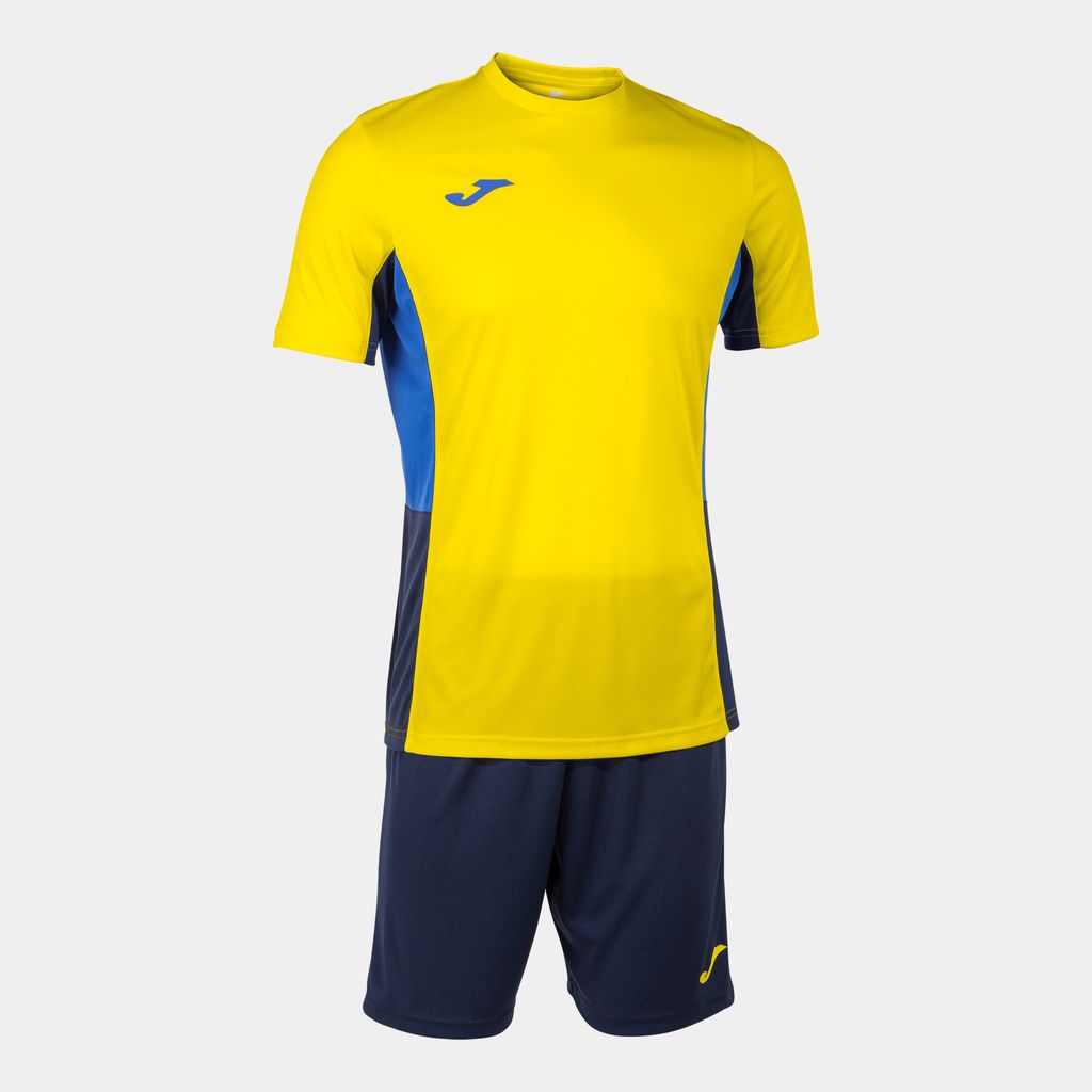 Joma Danubio Ii Set, Fluorgelb-Marineblau, 104