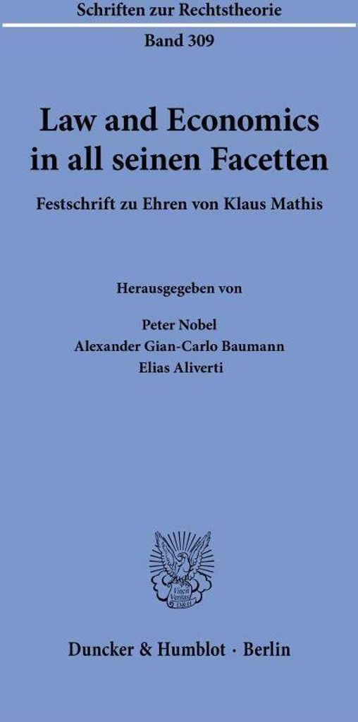 Law and Economics in all seinen Facetten.