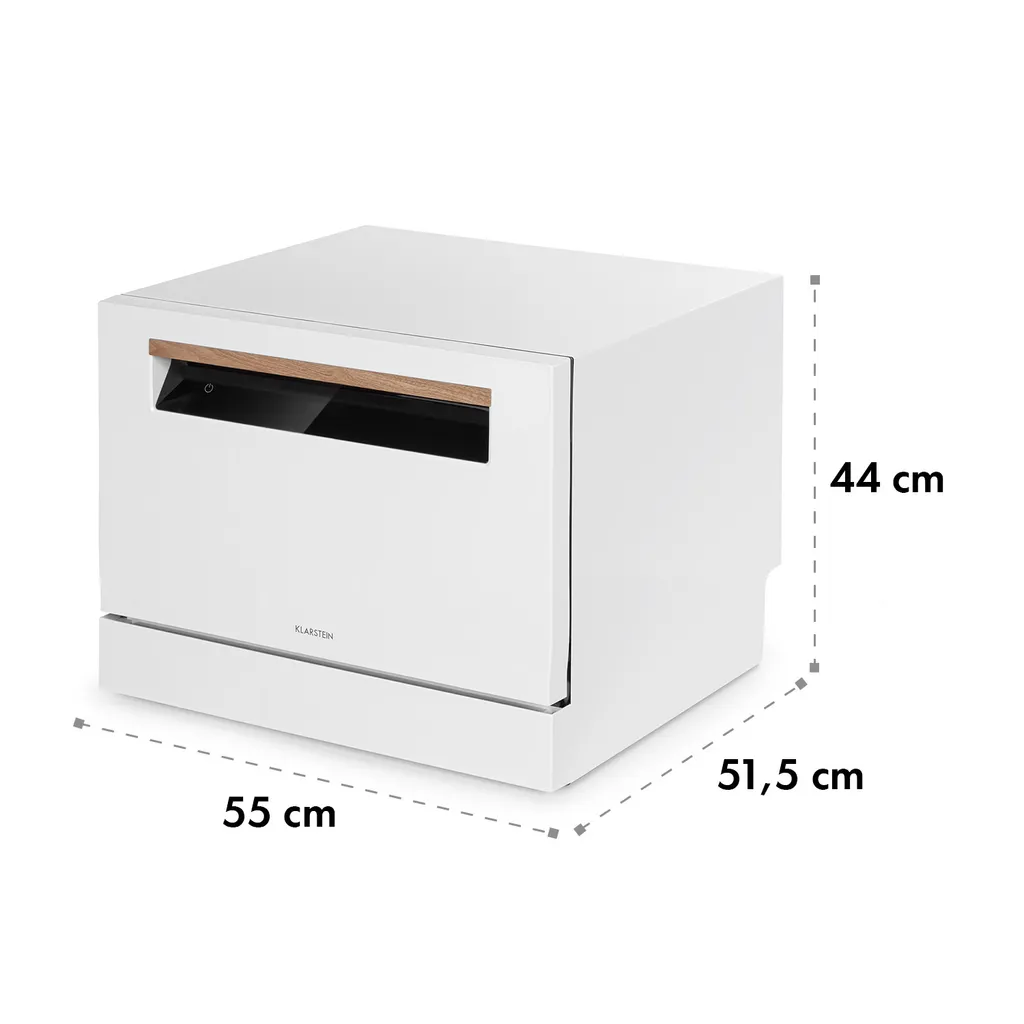 Mini Lave-Vaisselle Compact Lagoona avec 7 Programmes et Séchage Extra - 9