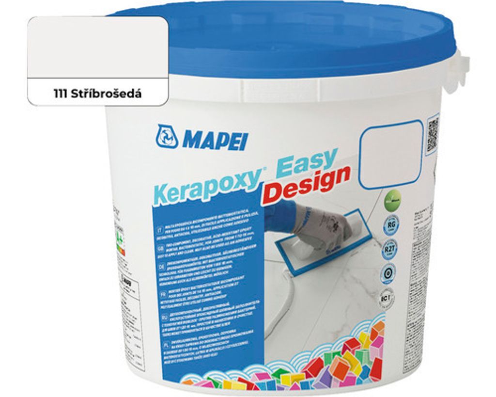 MAPEI® KERAPOXY Easy Design 2K 3 kg 111 stříbrno-šedá Obrázek produktu 