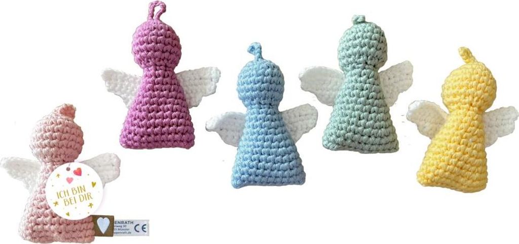 Petit ange au crochet - Je suis avec toi Image du produit 