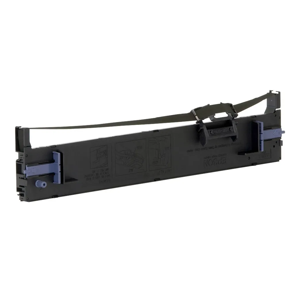 Epson C13S015610 Ruban Noir Anti-Bavure pour Impressions Durables