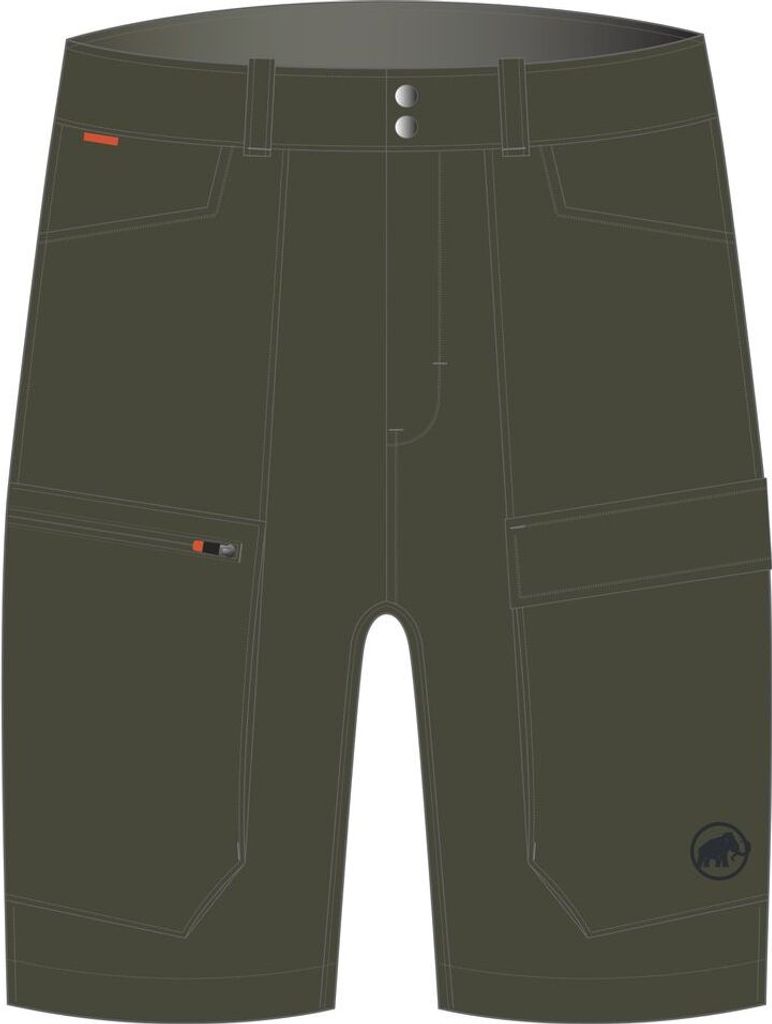 Mammut Zinal Hybrid Shorts d'marsh/black 52