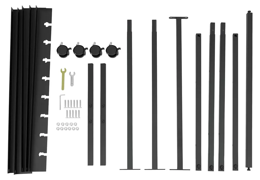 Pied de guitare multiple 5 places pour ranger vos instruments en fer