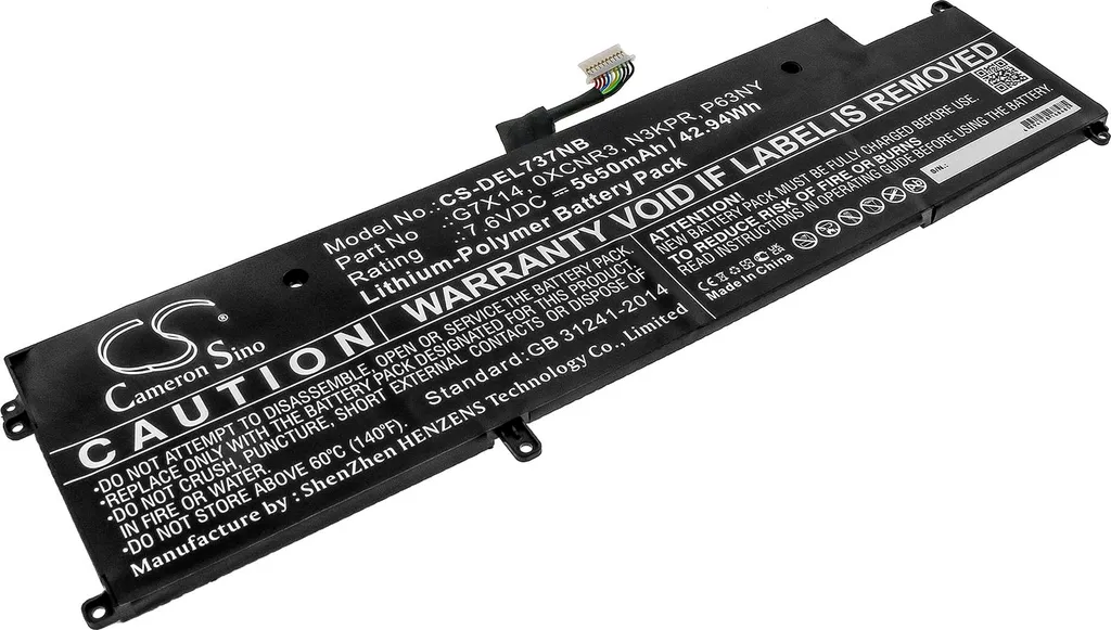 Batterie PC portable Dell Latitude 7370 idéale pour le télétravail