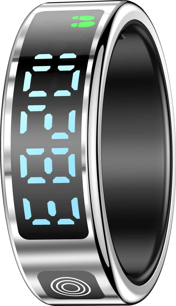 INF Smart Ring: Ihr ultimativer Gesundheits- und Fitnesstracker Silber 8