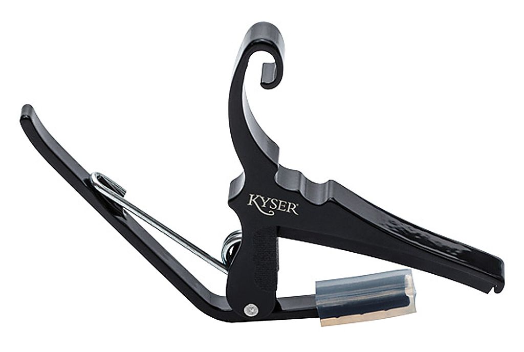 Kyser KG12BA Quick-Change String Black Kapodaster für 12-saitige Gitarre