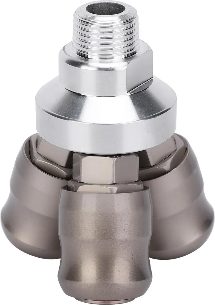 Raccord pneumatique 3 voies anti-déconnexion et verrouillage automatique