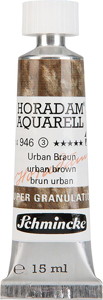 Schmincke – HORADAM AQUARELL, 15ml , URBAN Braun , Super Granulation, 14 946 006