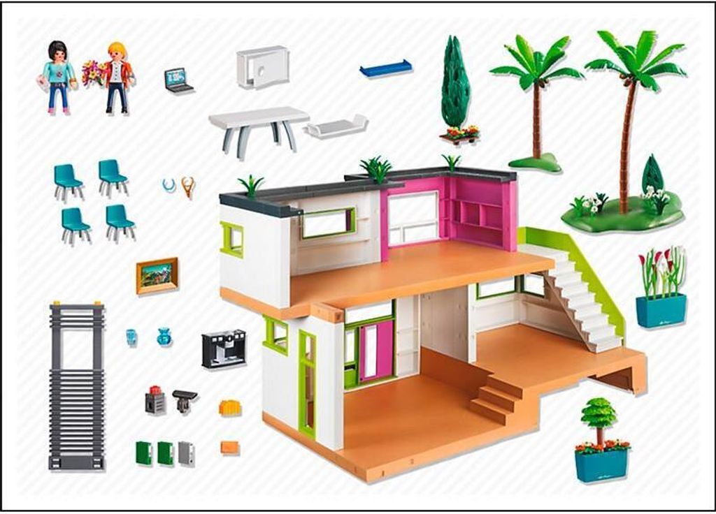 PLAYMOBIL 5574 City Life Moderne Luxusvilla Produktbild 3