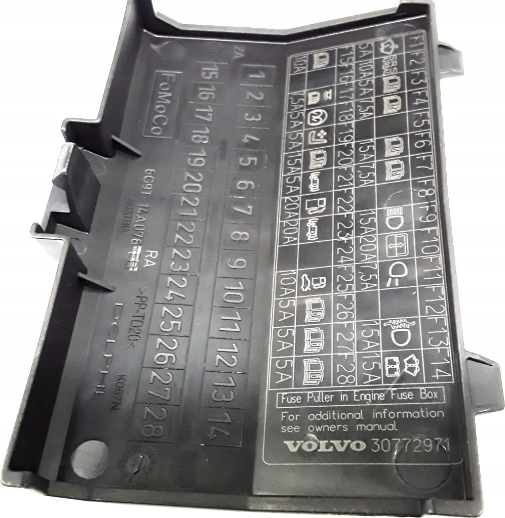 Coperchio Sicurezza Primo Impianto Volvo XC60 V70 XC70 S80 Originale
