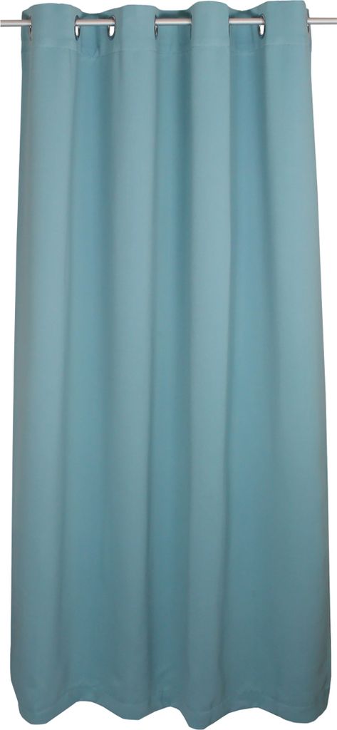 Verdunkelungsvorhang Ösen 140 x 175 cm Mint Blau Vorhang blickdicht Gardine abdunkelnd wärmeisolierend