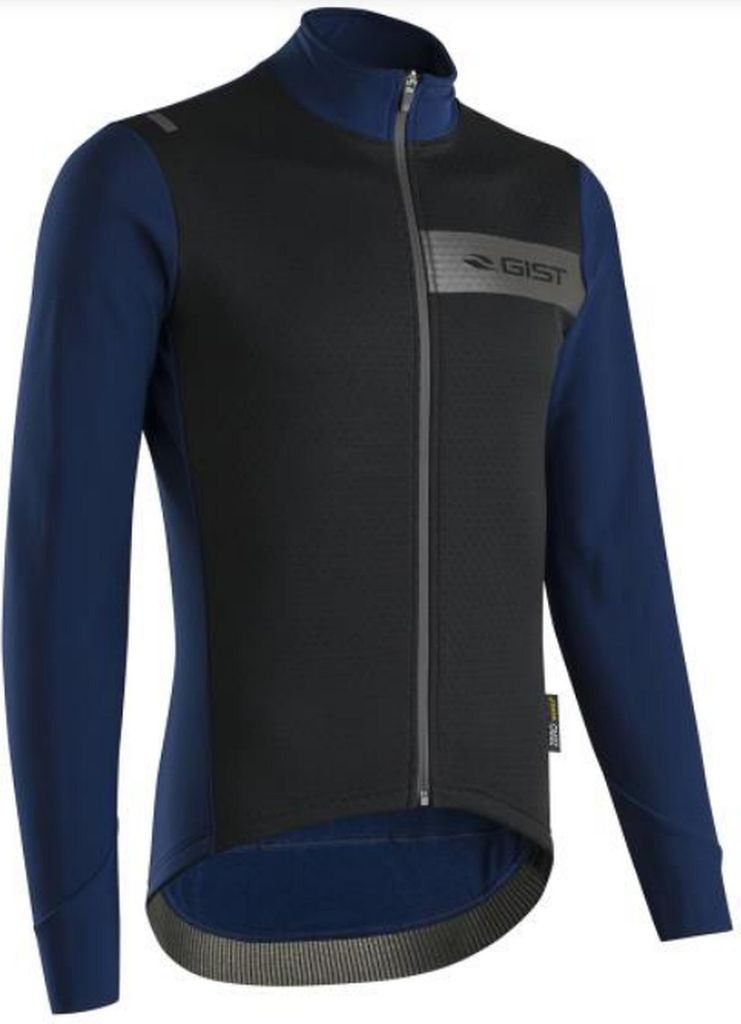 GIST Fahrrad - Wintertrikot SUPREMO +5°, blau