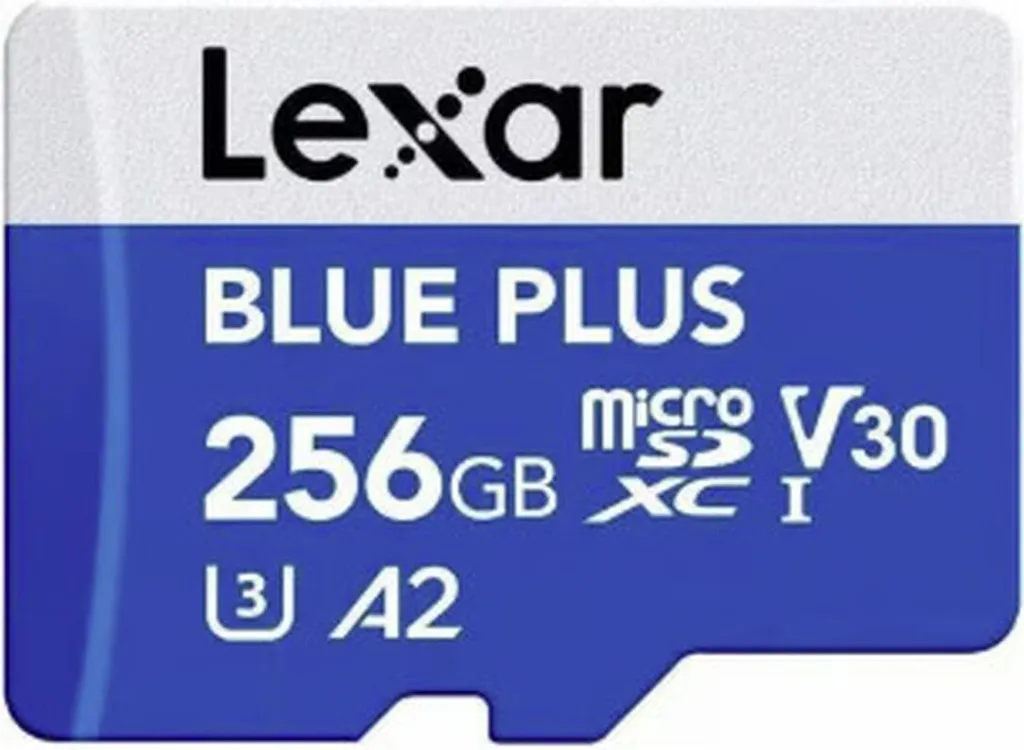 Carte Micro SD 256 Go Lexar idéale pour filmer vos vidéos en 4K UHD