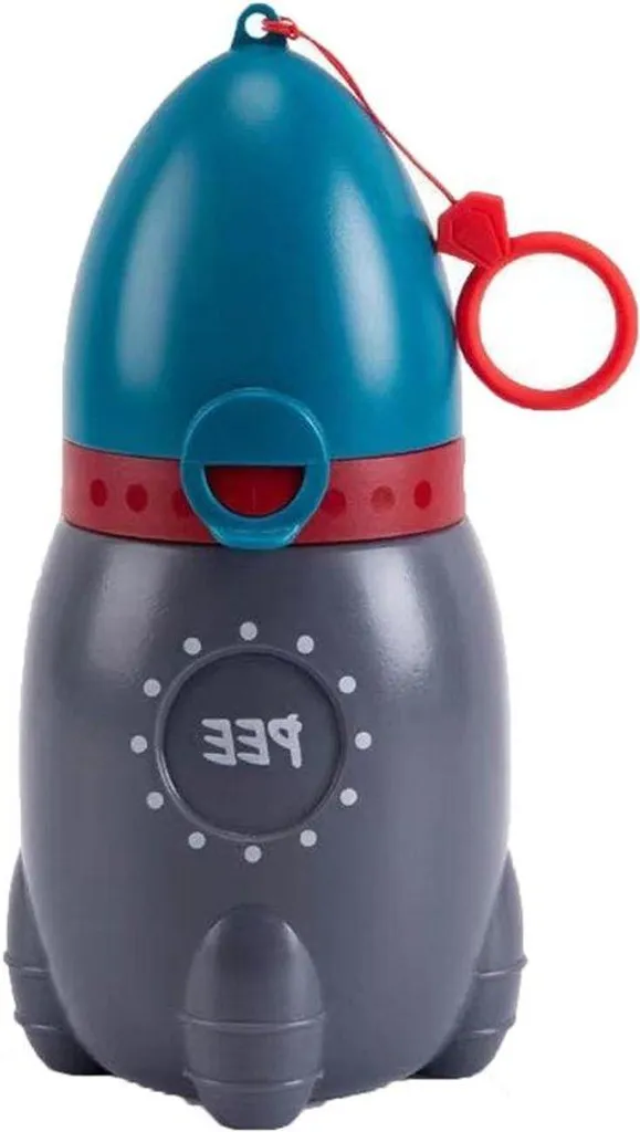 Urinoir de voyage pour embouteillages et camping bleu 370 ml unisexe