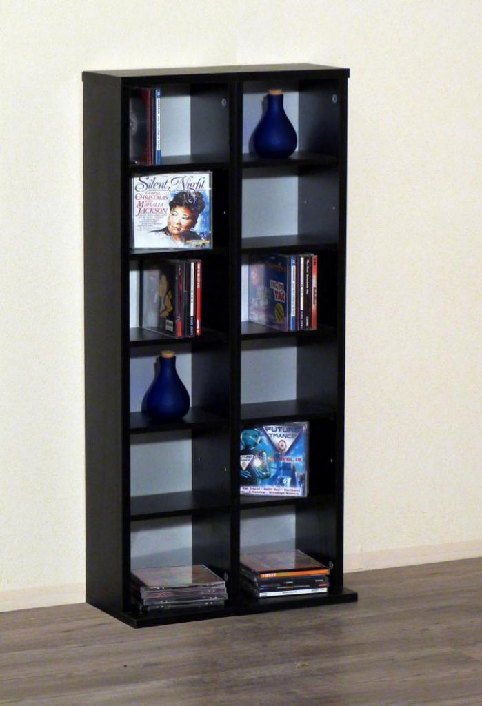 CD DVD Schrankfach Schrank Milano schwarz Produktbild 