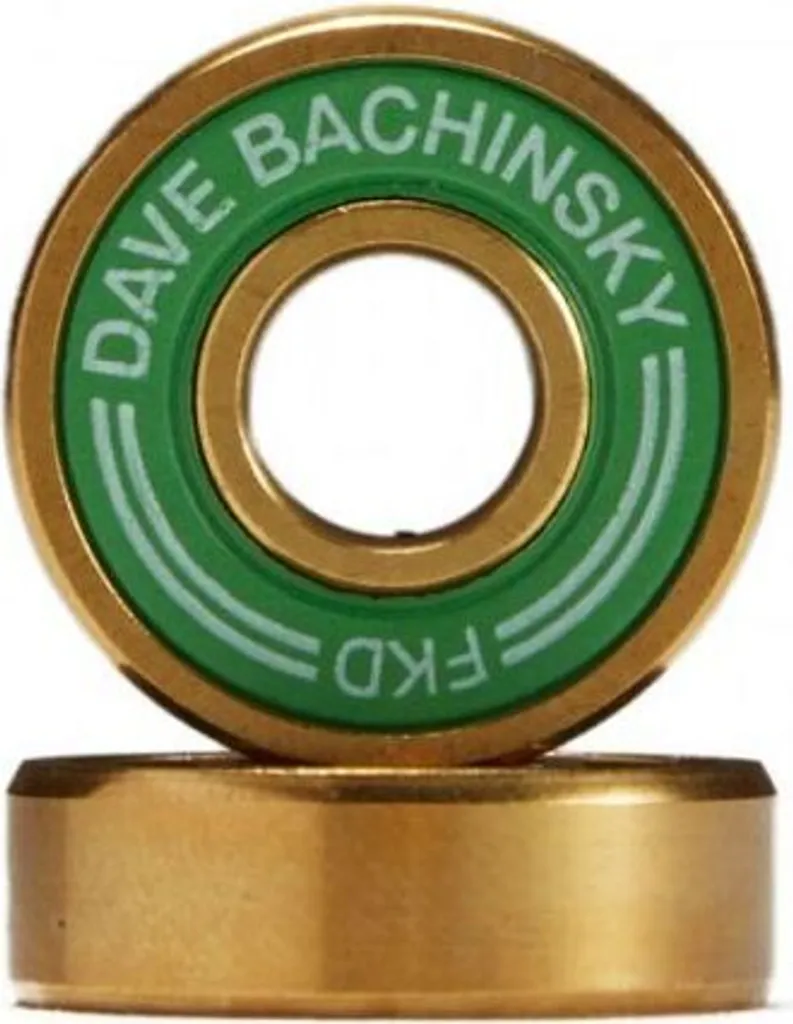 Roulements de Skateboard FKD PRO GOLD Verts - Paliers Haute Vitesse