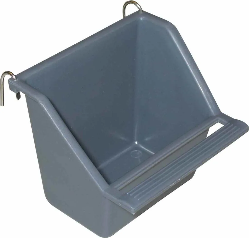 Mangiatoia 130ml con Gancio per Appendere - Ciotola Plastica Pet