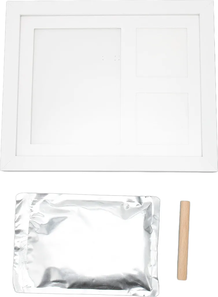 Kit di mani e impronte di neonati fai da te, cornice sicura per la decorazione del nido d'infanzia